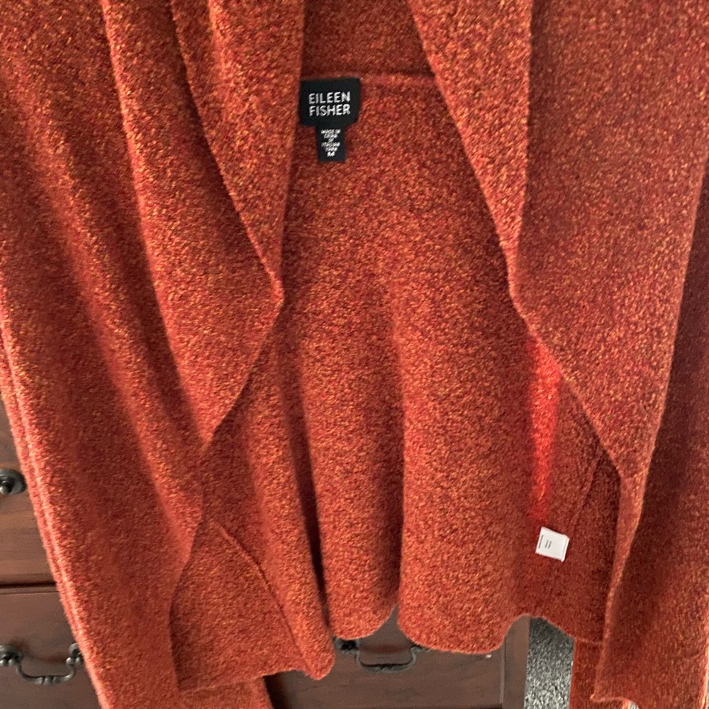 Eileen Fisher Boucle Jacket with pin